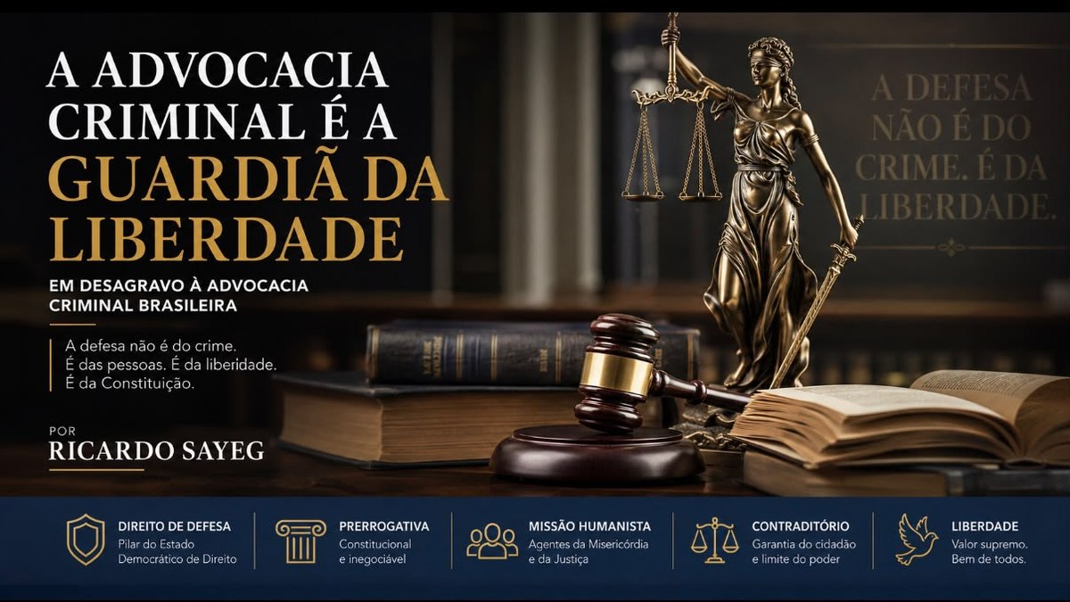 A advocacia criminal é a guardiã da liberdade - QTU Questões do Universo