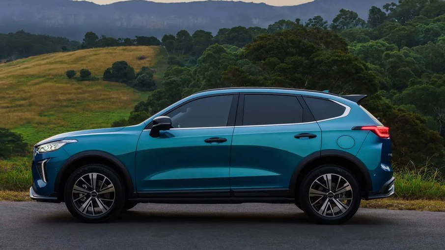 Com cerca de 4,47 metros de comprimento, possível Haval H4 seria menor que o H6, mas teria porte próximo ao de SUVs médios.