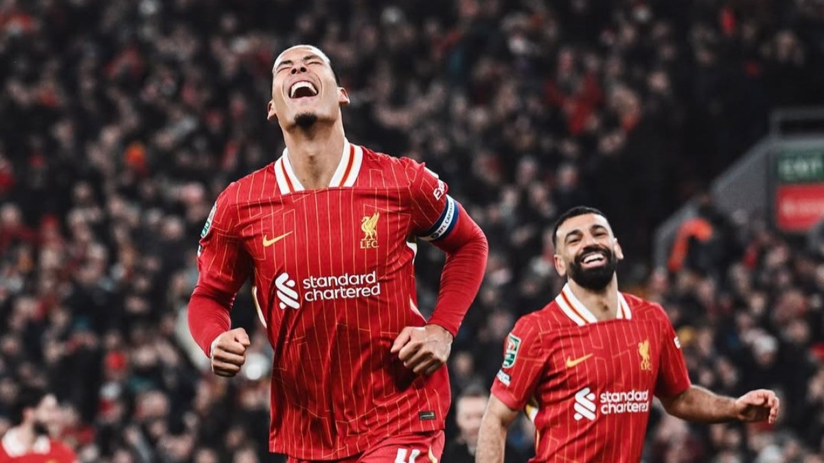 Virgil van Dijk e Mohamed Salah são trunfos do Liverpool para o título inglês