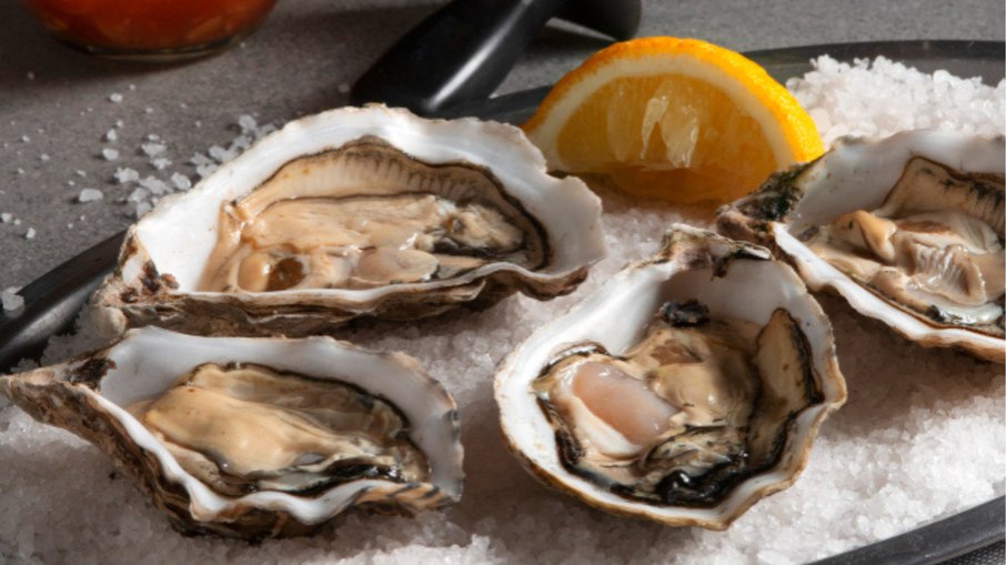 As bactérias tendem a se “concentrar” em moluscos, principalmente ostras.