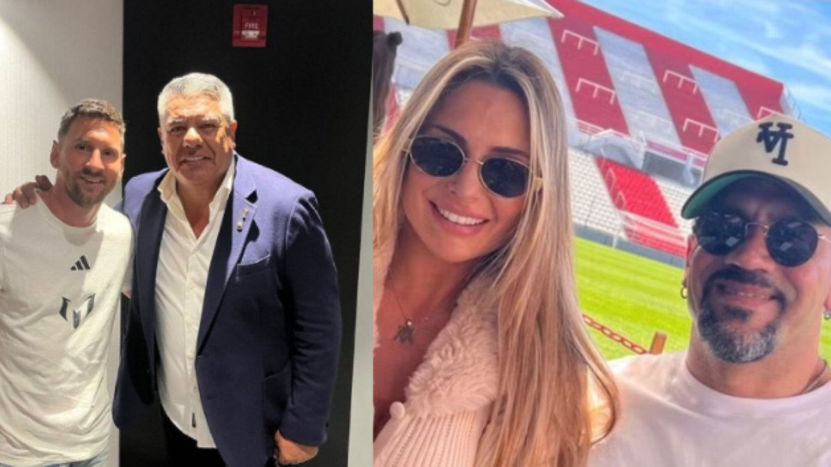 Esposa de Verón ataca Messi e presidente da AFA Esposa de Verón ataca Messi e presidente da AFA