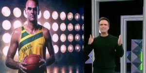 Tadeu Schmidt chora copiosamente ao homenagear o irmão