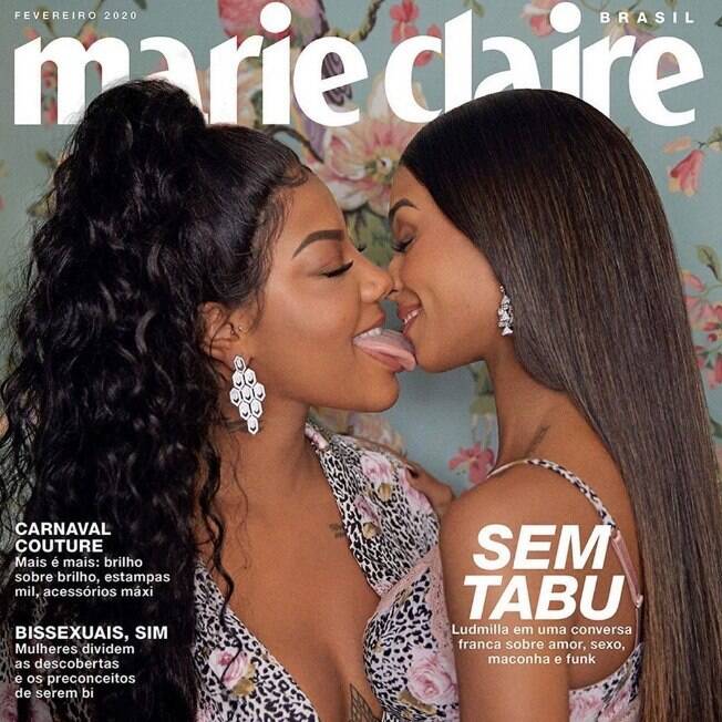 Ludmilla e Brunna Gonçalves são capa de revista