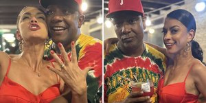 Cris Lima prestigia festa de Márcio Victor: "Irmão que a vida me deu"	