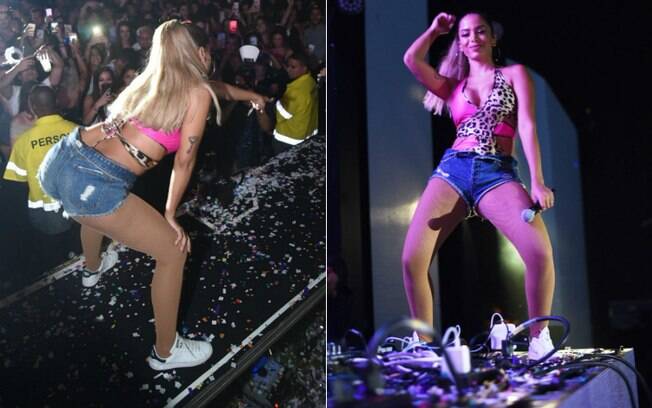 Anitta quebra tudo em show surpresa em festa do carnaval carioca