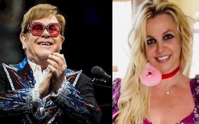 Britney Spears deve lançar nova música com Elton John