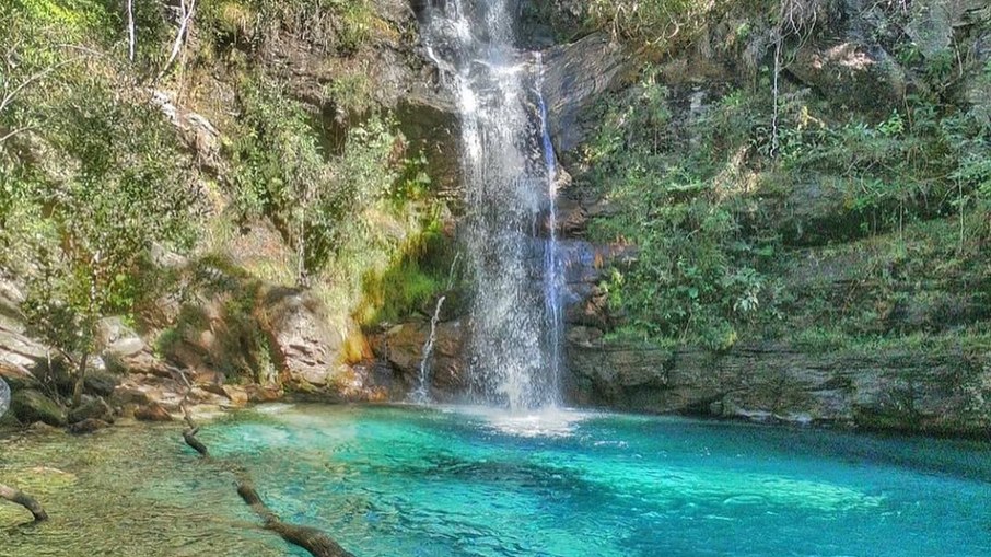 Cachoeira de Santa Bárbara - Chapada dos Veadeiros - GO