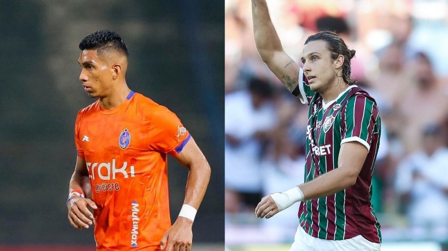 Gutiérrez e Canobbio se enfrentam em La Guaira x Fluminense