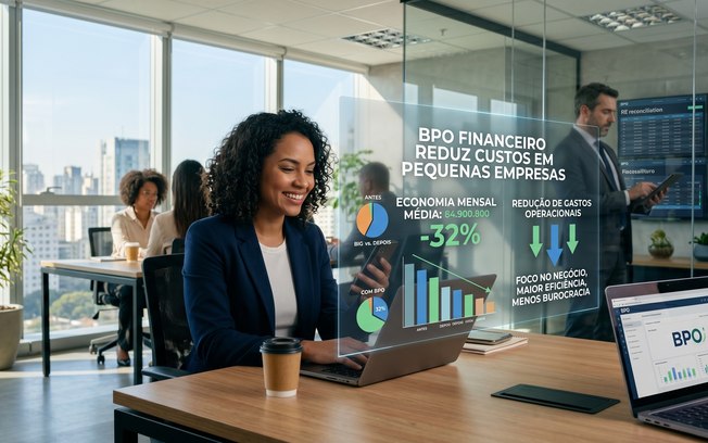 BPO financeiro reduz custos em pequenas empresas