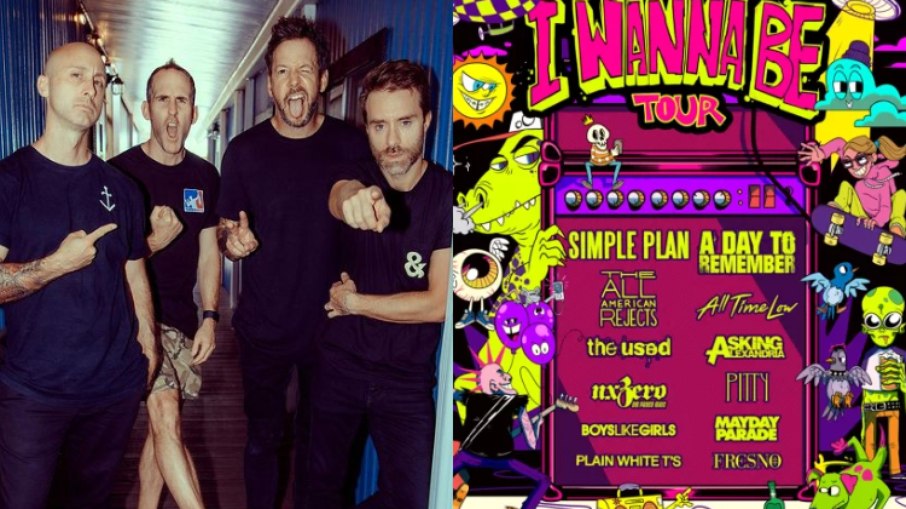 Simple Plan se apresentará no festival I Wanna Be Tour, no Brasil