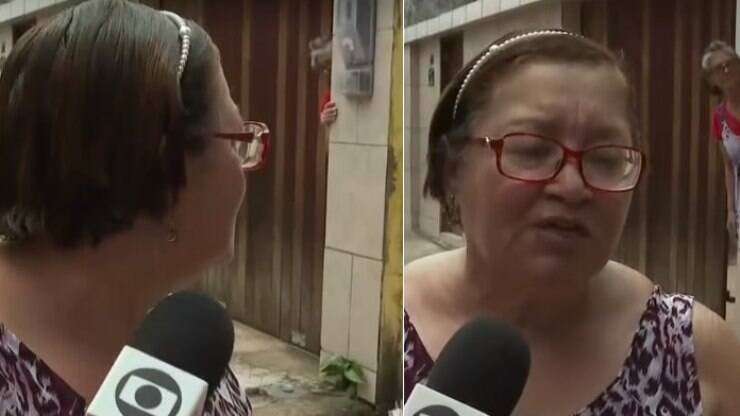 Repórter da Globo fica presa na mesma enchente que tirou a vida de idosa de  88 anos - Área VIP