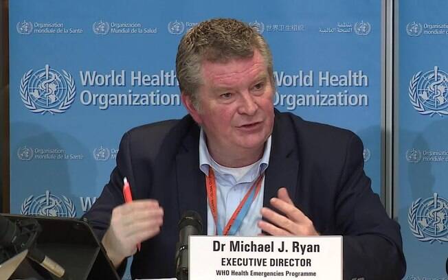 Michael Ryan, diretor executivo da OMS.
