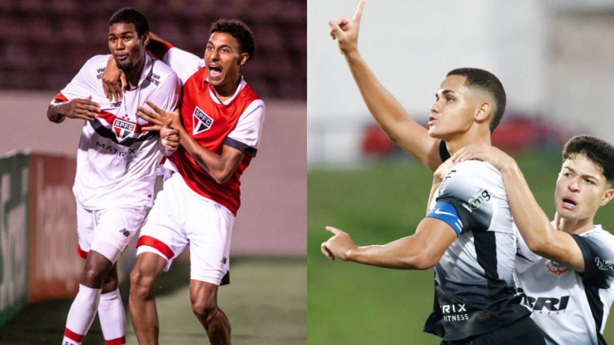 São Paulo e Corinthians fazem clássico pela decisão da Copinha São Paulo e Corinthians fazem clássico pela decisão da Copinha