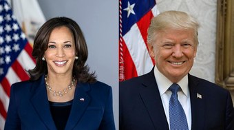 Kamala e Trump focam em estados-pêndulo na véspera das eleições