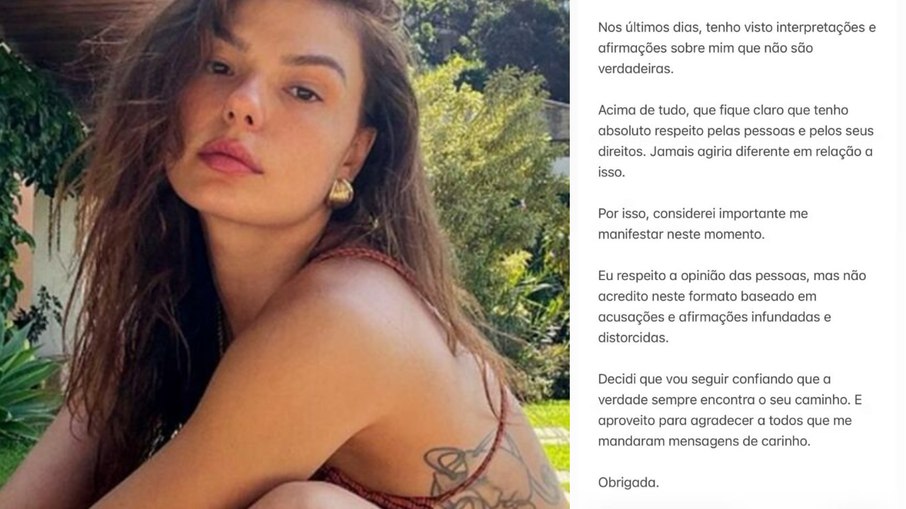 Isis Valverde fala sobre processo movido por ex-funcionária