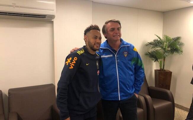 Neymar e Bolsonaro