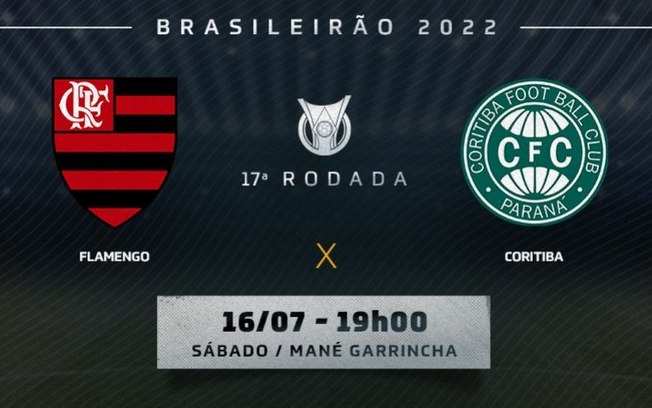 Flamengo x Coritiba: prováveis times, desfalques e onde assistir