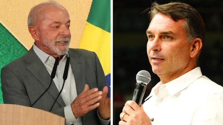 Datafolha: Flávio tem 46% de rejeição, contra 45% de Lula