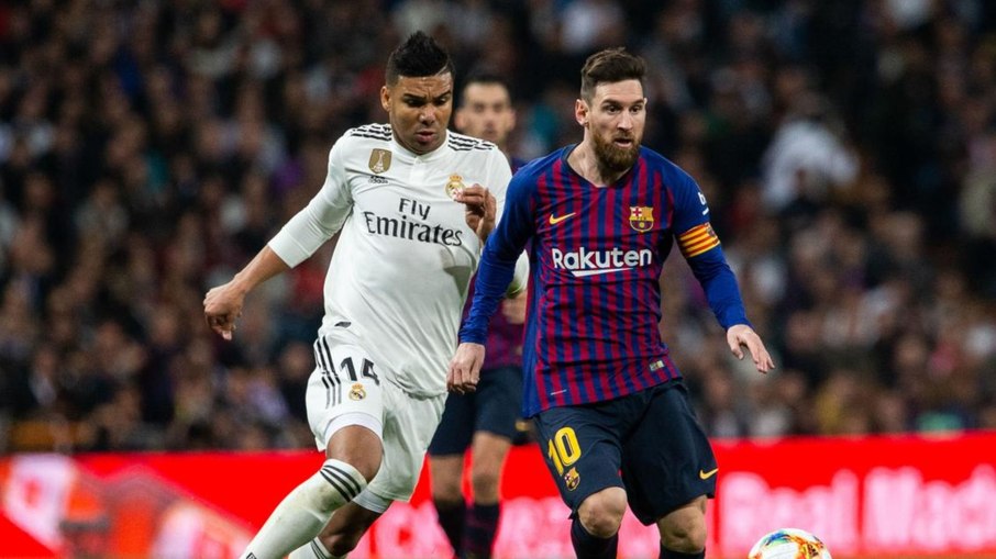 Casemiro e Messi construíram uma rivalidade marcante Casemiro e Messi construíram uma rivalidade marcante