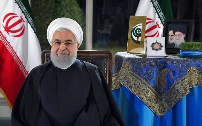 Presidente Hassan Rouhani ressaltou que seu país quer a energia nuclear apenas para fins pacíficos Presidente Hassan Rouhani ressaltou que seu país quer a energia nuclear apenas para fins pacíficos