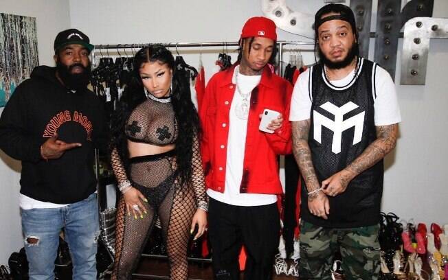 Nicki Minaj e convidados do seu novo clipe