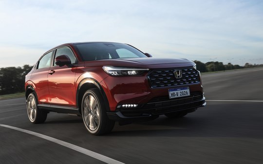 Honda apresenta HR-V 2026 com visual renovado e motor turbo