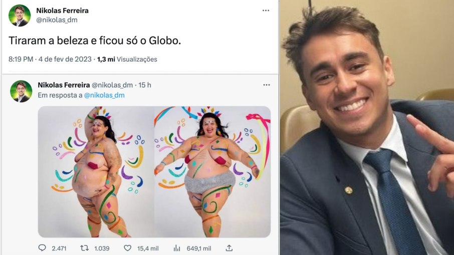 Nikolas Ferreira é condenado por comentário gordofóbico