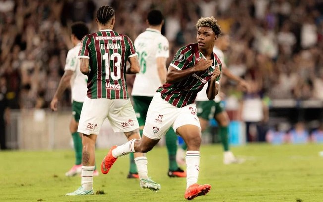 Wesley Natã marcou o seu primeiro gol como profissional pelo Fluminense