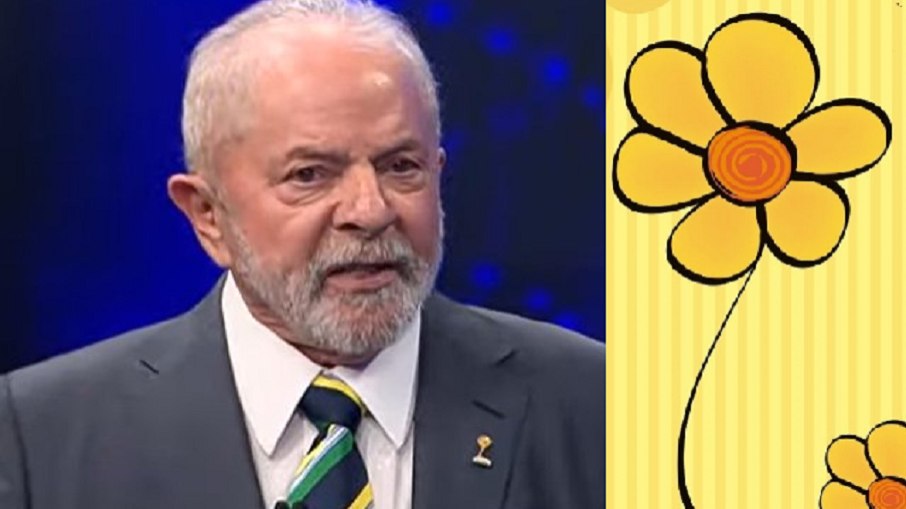 Lula usa símbolo da campanha 'Faça Bonito' durante debate na Band.