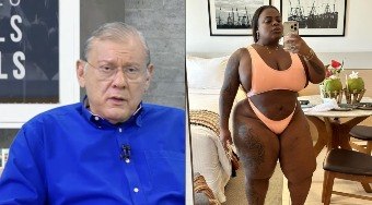 Milton Neves publica falso nude de Jojo Todynho em rede social