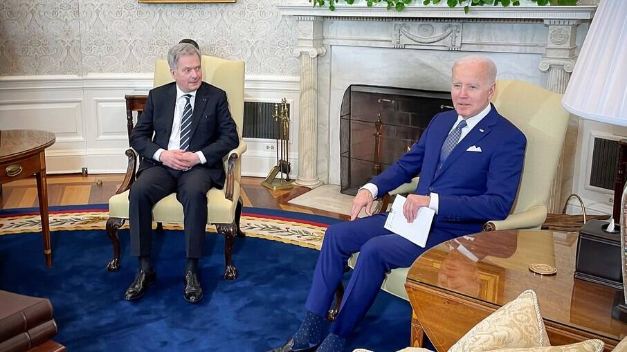 Encontro na Casa Branca entre os presidentes da Finlândia e EUA, Niinistö e Biden