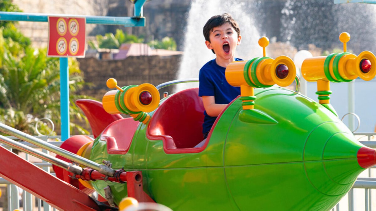 Konfront é atração da área de Infantasia no Hopi Hari Konfront é atração da área de Infantasia no Hopi Hari