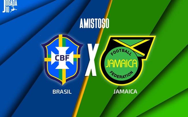 Brasil e Jamaica se enfrentam neste sábado