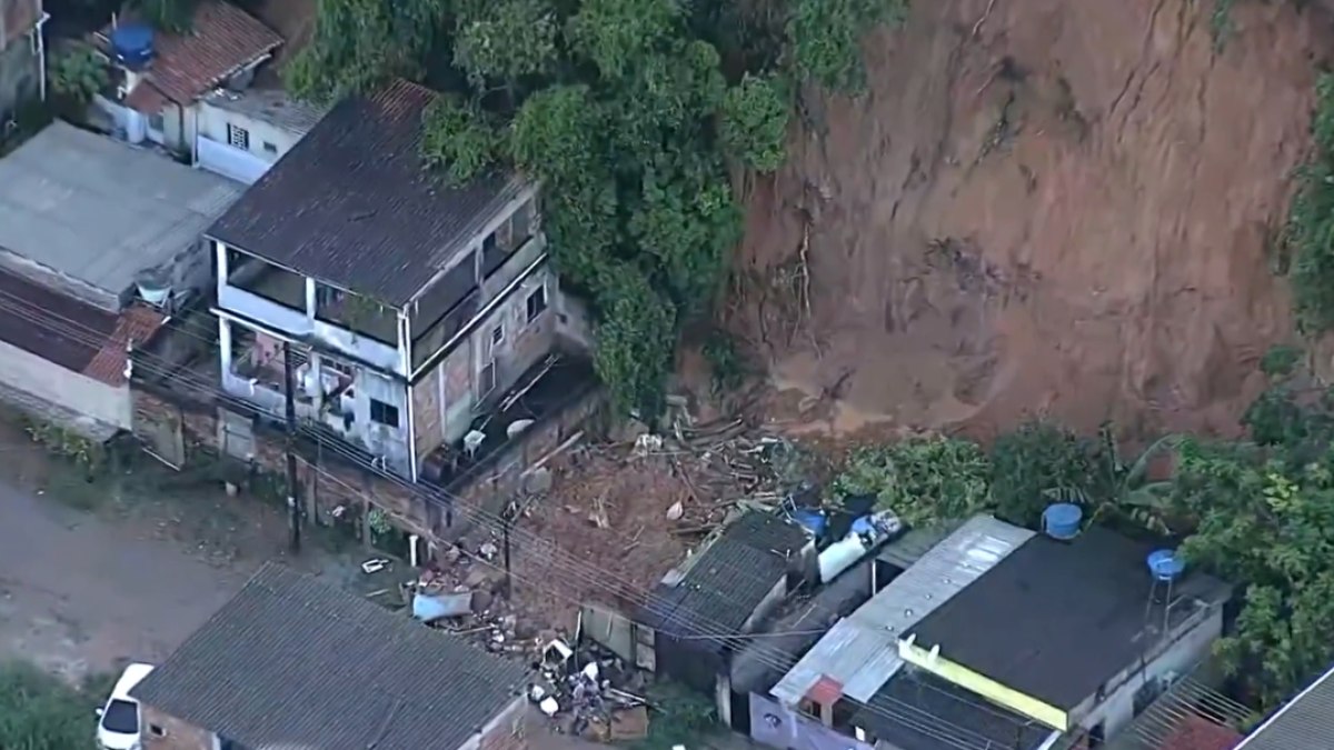 Deslizamento no Rio de Janeiro