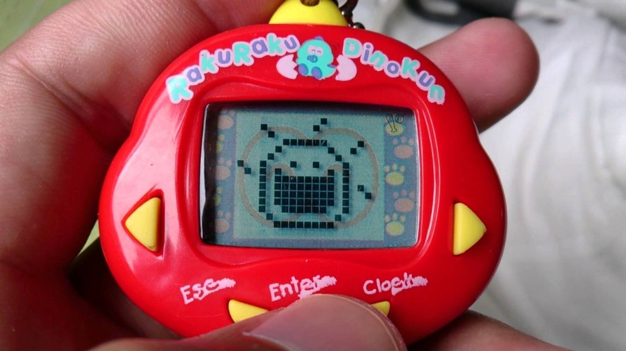 Tamagotchi famoso os anos de 1990 Tamagotchi famoso os anos de 1990