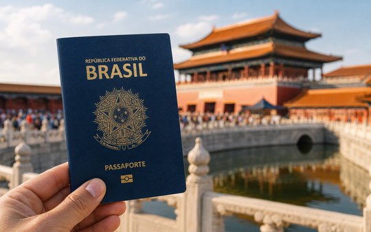 Nunca deixe seu passaporte guardado no hotel na China