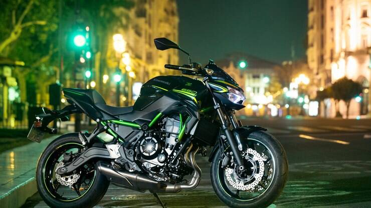 シン Kawasaki Z650 RS 2023 Verde | Kawasaki M3 Parts