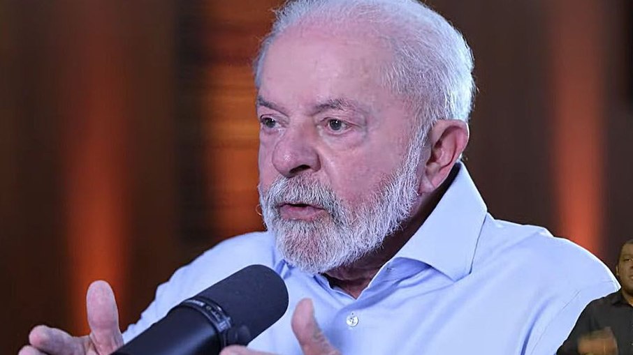 Luiz Inácio Lula da Silva (PT) durante o programa Conversa com o Presidente