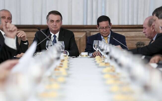 Bolsonaro reuniu integrantes do Governo para discutir assuntos como a reforma da Previdência