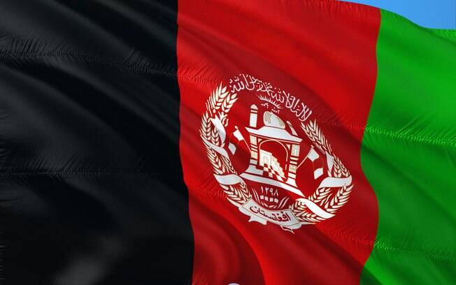 bandeira do Afeganistão