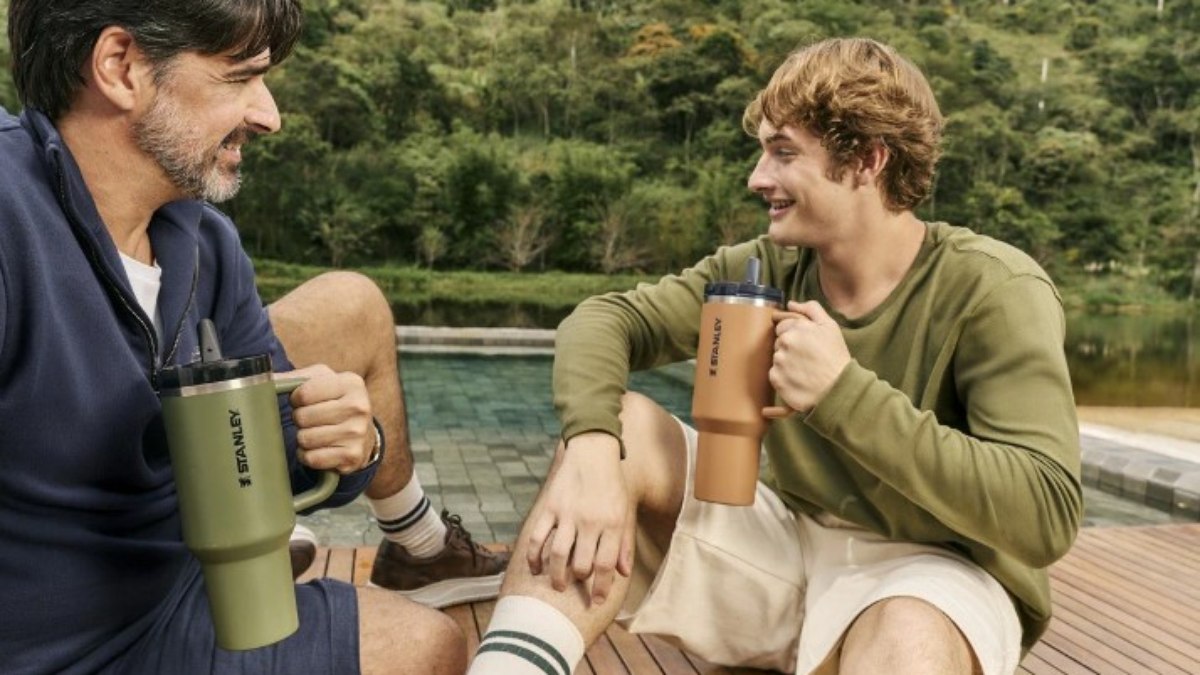copo quencher da Stanley está entre as opções de presentes para o Dia dos Pais copo quencher da Stanley está entre as opções de presentes para o Dia dos Pais
