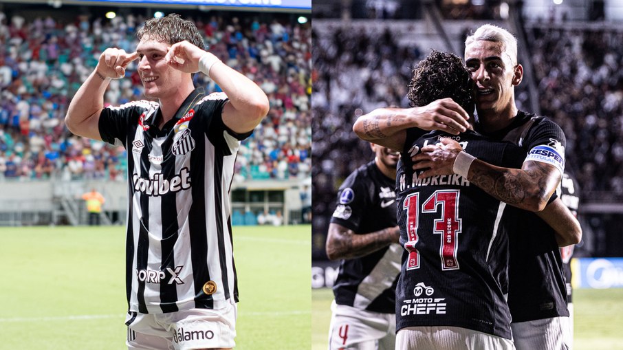 Santos e Vasco não conseguem mais competir em igualdade com seus rivais