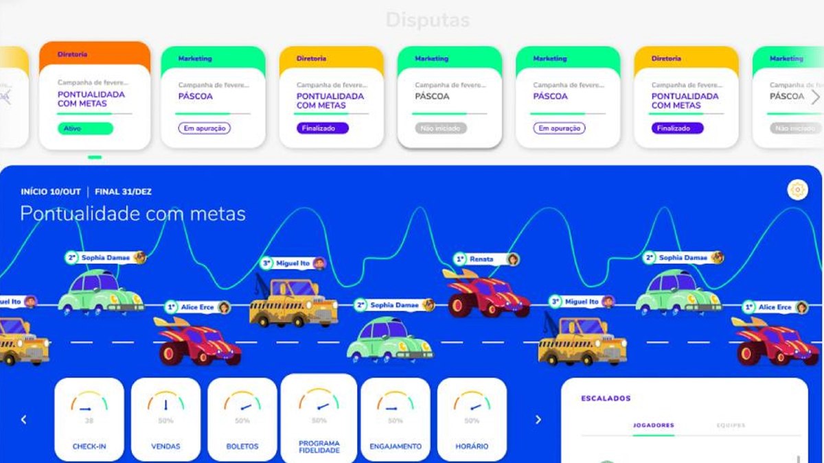 Plataformas gamificadas vêm sendo usadas por call centers e instituições financeiras