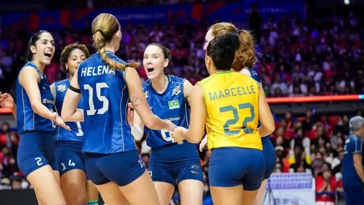 Brasil quer encaminhar classificação na Liga das Nações de vôlei