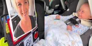 Mãe descobre truque para bebê parar de chorar no carro e encanta web