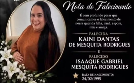 Grávida de 8 meses passa mal em presídio de SP e morre com o bebê