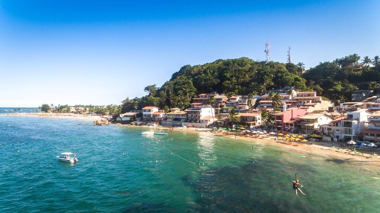 Morro
de São Paulo vira local preferido de turistas israelenses