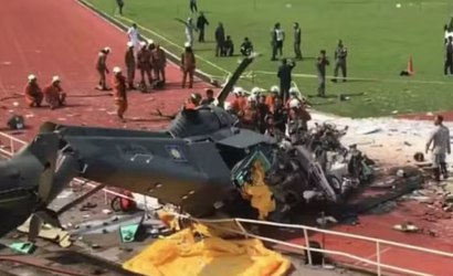 Vídeo: Dez pessoas morrem em colisão de helicópteros