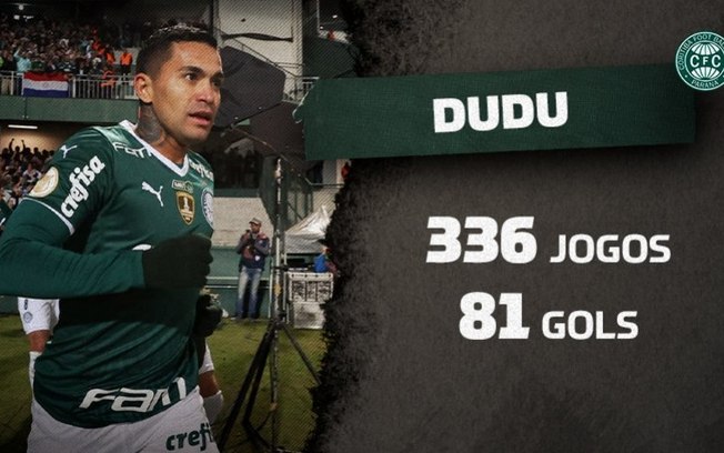 Dudu se torna um dos 25 maiores artilheiros da história do Palmeiras