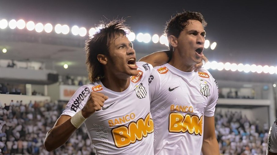 Neymar e Ganso juntos pelo Santos Neymar e Ganso juntos pelo Santos